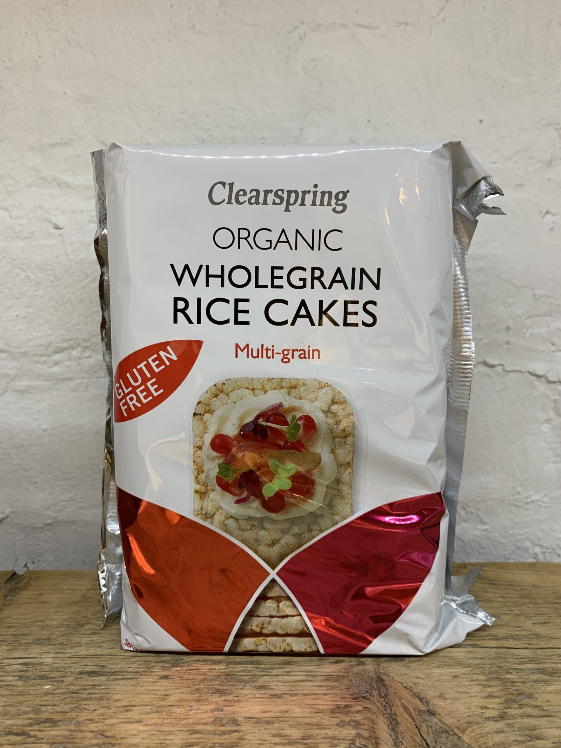 Clearspring Organic Brown Rice Cakes - Lightly Salted | NTUC FairPrice